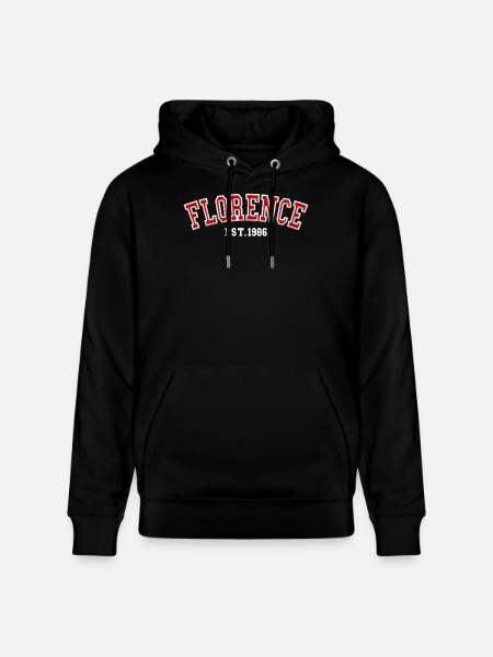 Florence Est. 1986 - Stanley/Stella CRUISER Unisex Organic Hoodie - black