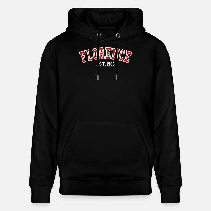 Florence Est. 1986 - Stanley/Stella Unisex Bio-Hoodie CRUISER - Schwarz
