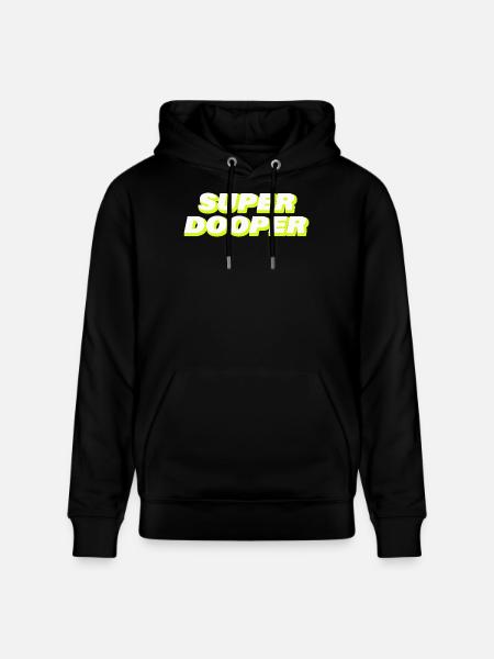 SUPER DOOPER - Sweat à capuche bio CRUISER Stanley/Stella Unisexe - noir