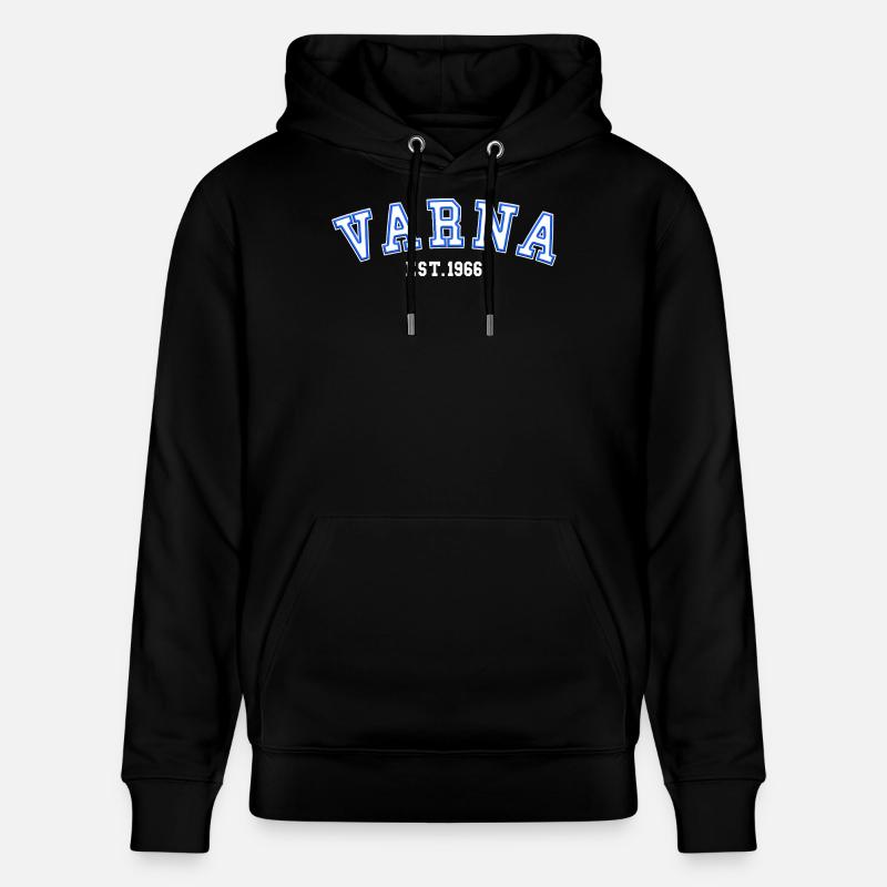 Varna Fondée en 1966 - Sweat à capuche bio CRUISER Stanley/Stella Unisexe - noir
