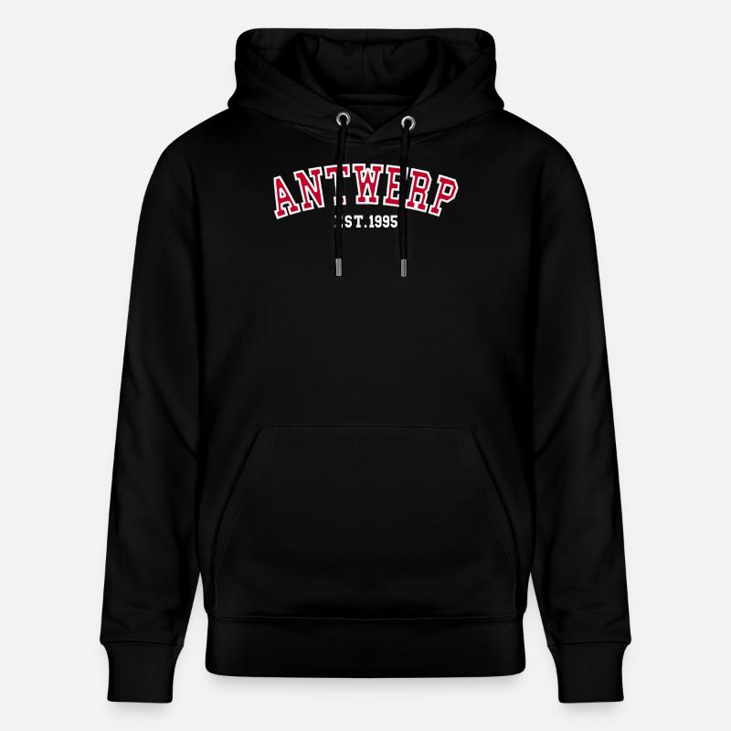 Anvers Est. 1995 - Sweat à capuche bio CRUISER Stanley/Stella Unisexe - noir
