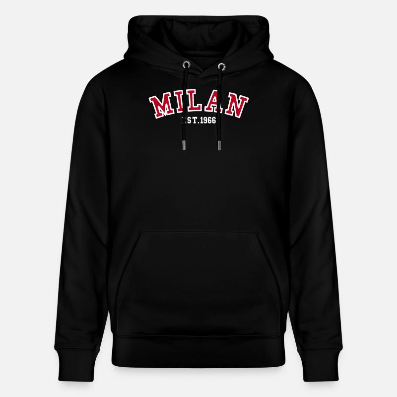 Milan fondée en 1966 - Sweat à capuche bio CRUISER Stanley/Stella Unisexe - noir