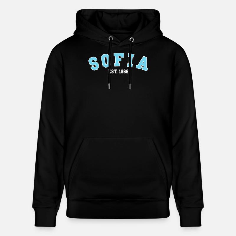 Sofia fondée en 1966 - Sweat à capuche bio CRUISER Stanley/Stella Unisexe - noir