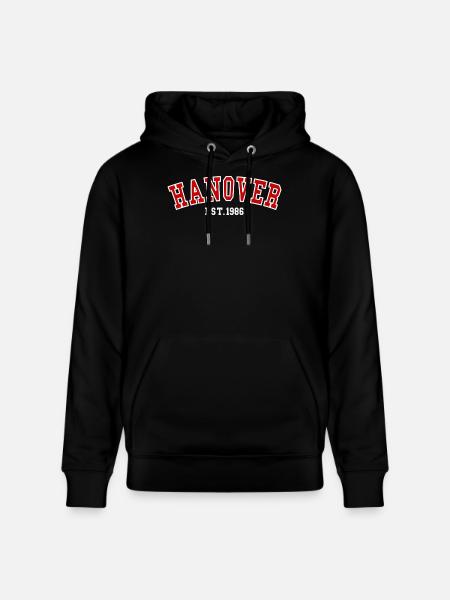 Hanover Est. 1986 - Stanley/Stella CRUISER Unisex Organic Hoodie - black