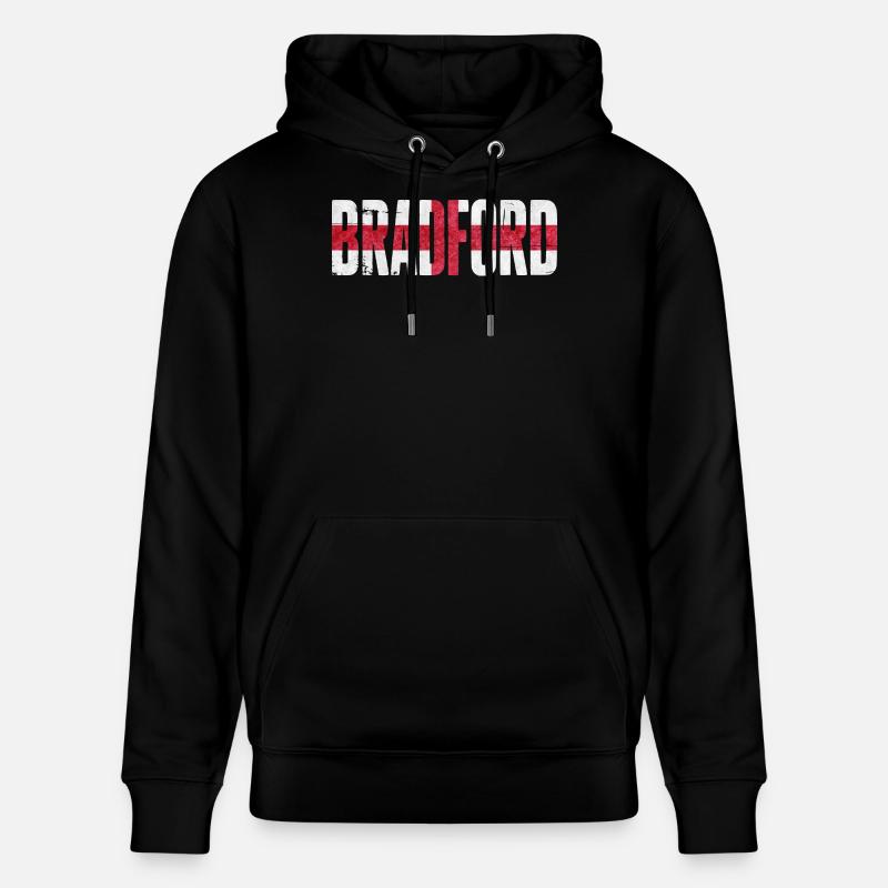 Bradford, Angleterre - Sweat à capuche bio CRUISER Stanley/Stella Unisexe - noir