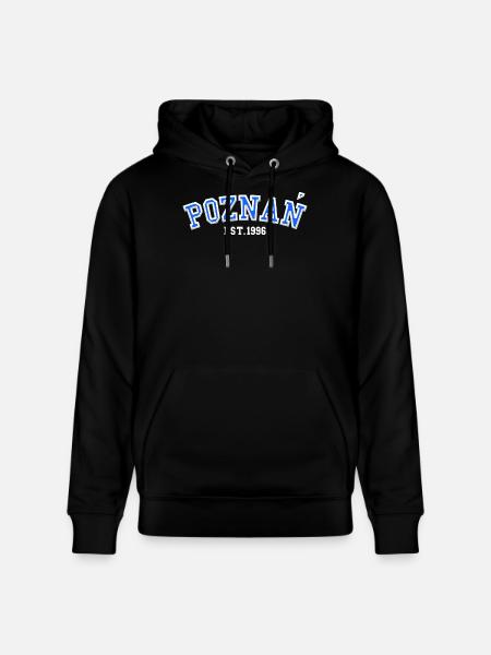 Poznań Est. 1996 - Stanley/Stella CRUISER Unisex Organic Hoodie - black