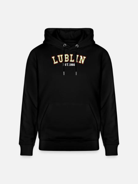 Lublin fondée en 1966 - Sweat à capuche bio CRUISER Stanley/Stella Unisexe - noir