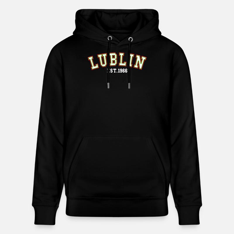 Lublin fondée en 1966 - Sweat à capuche bio CRUISER Stanley/Stella Unisexe - noir