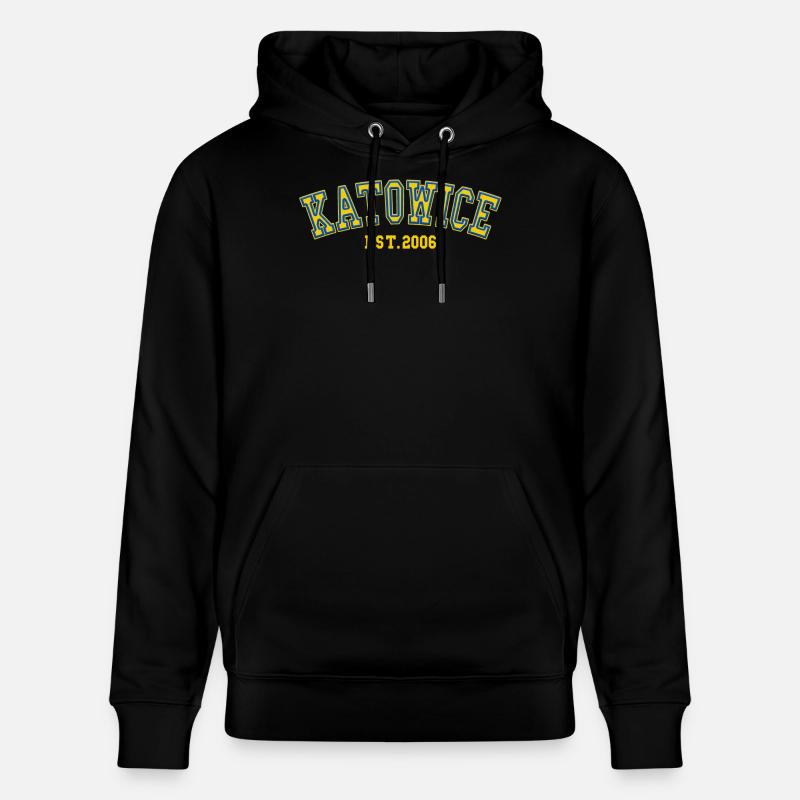 Katowice Fondée en 2006 - Sweat à capuche bio CRUISER Stanley/Stella Unisexe - noir