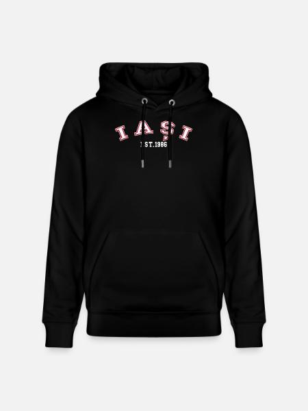 Iași, fondée en 1986 - Sweat à capuche bio CRUISER Stanley/Stella Unisexe - noir