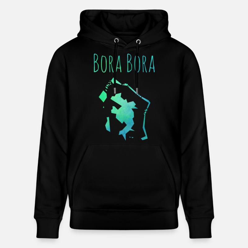 bora bora - Sweat à capuche bio CRUISER Stanley/Stella Unisexe - noir
