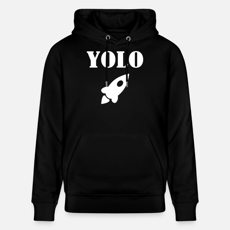 Yolo - Stanley/Stella Unisex Bio-Hoodie CRUISER - Schwarz