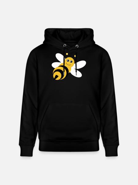Bee Bee Beekeeper Gift Christmas - Stanley/Stella CRUISER Unisex Organic Hoodie - black