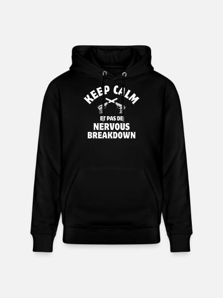 Les tontons flingueurs, cultfilm - Stanley/Stella Uniseks bio-hoodie CRUISER  - zwart