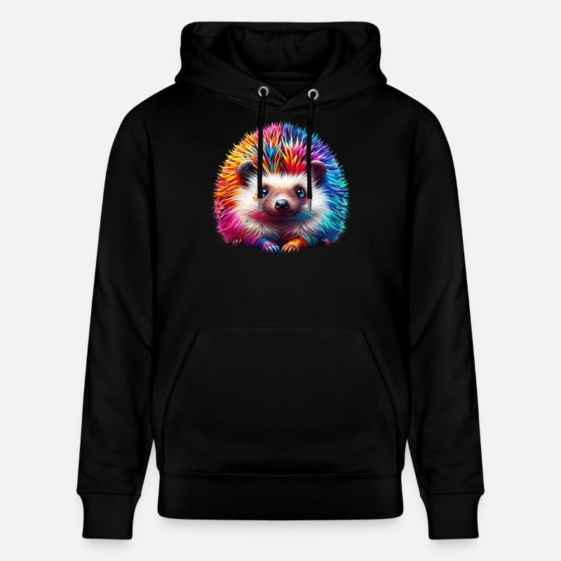 Igel - Stanley/Stella Unisex Bio-Hoodie CRUISER - Schwarz