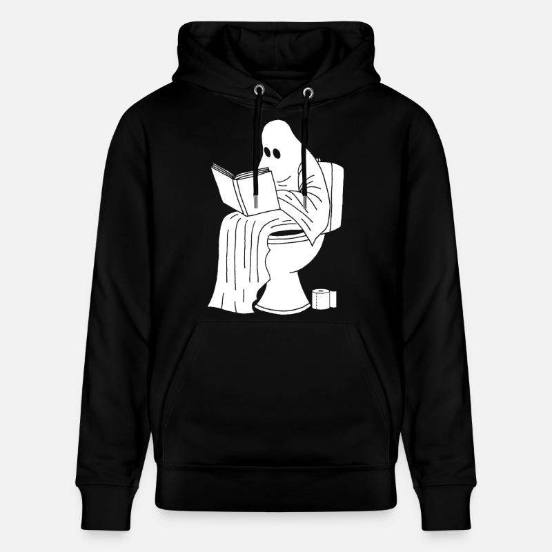 La pause du fantôme - Sweat à capuche bio CRUISER Stanley/Stella Unisexe - noir