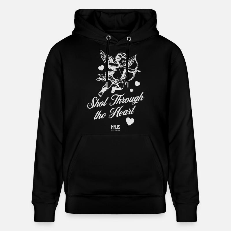 Coup de cœur de Cupidon - Sweat à capuche bio CRUISER Stanley/Stella Unisexe - noir