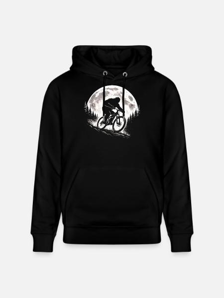 Bigfoot Mountainbiking - Stanley/Stella Unisex Bio-Hoodie CRUISER  - Schwarz
