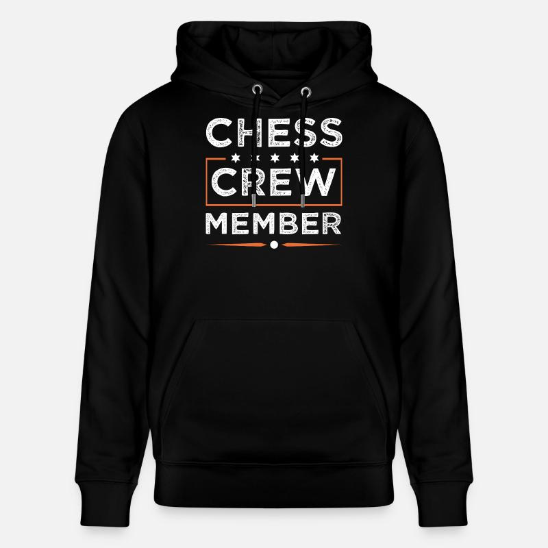 Équipe d’échecs - Sweat à capuche bio CRUISER Stanley/Stella Unisexe - noir
