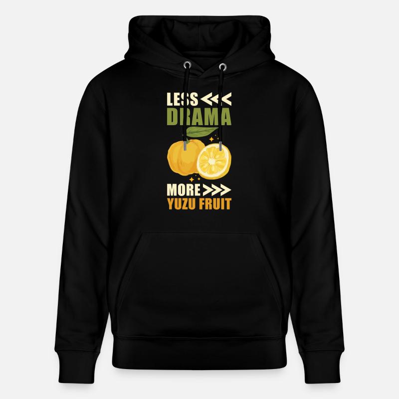 Yuzu Fruit Dicton - Sweat à capuche bio CRUISER Stanley/Stella Unisexe - noir