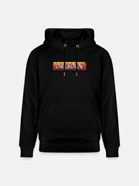 Dresdnerin Dresdner Dresden - Stanley/Stella CRUISER Unisex Organic Hoodie - black