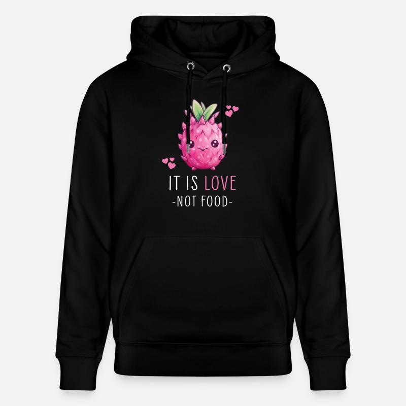 Fruit du dragon Kawaii - Sweat à capuche bio CRUISER Stanley/Stella Unisexe - noir