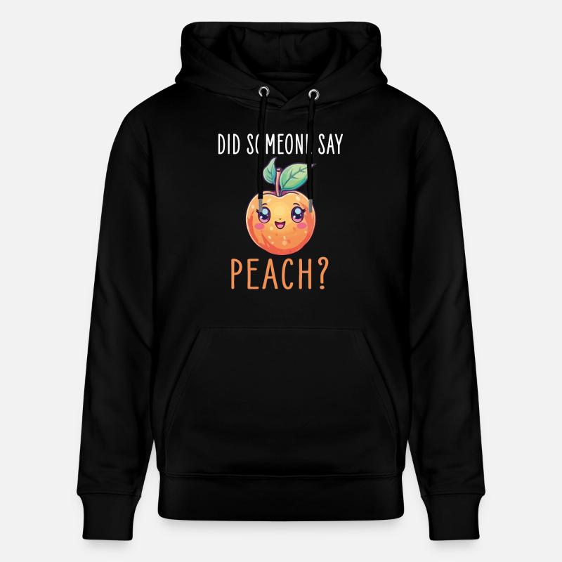 Pêche Kawaii - Sweat à capuche bio CRUISER Stanley/Stella Unisexe - noir