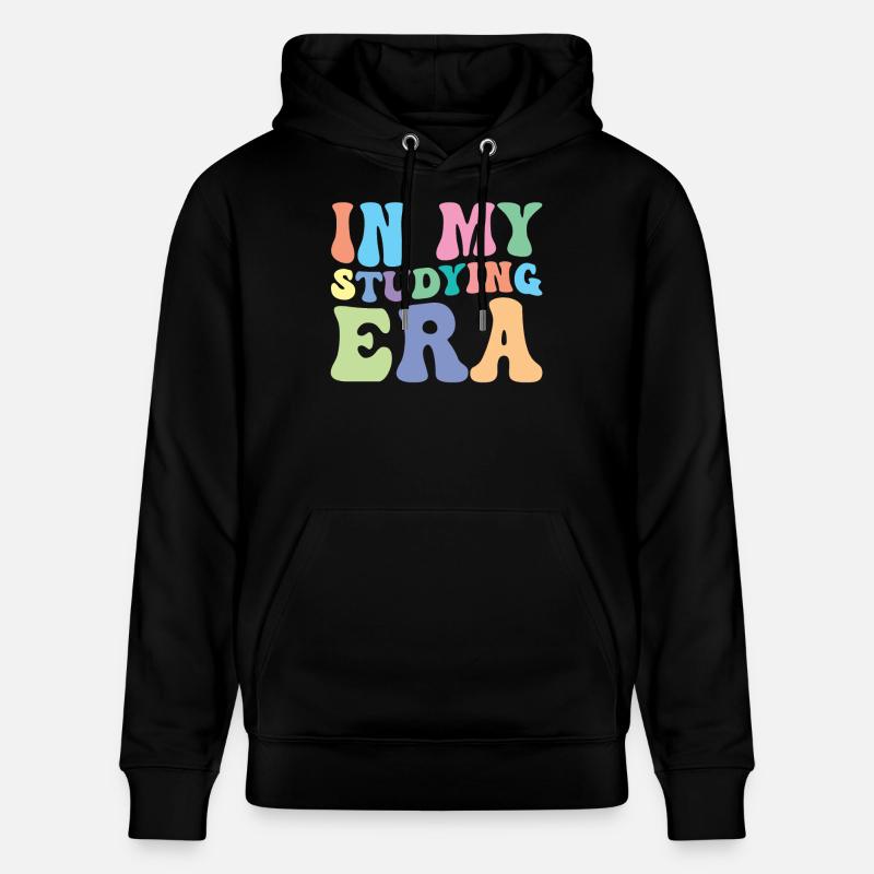 Studieren Retro Groovy Student - Stanley/Stella Unisex Bio-Hoodie CRUISER - Schwarz