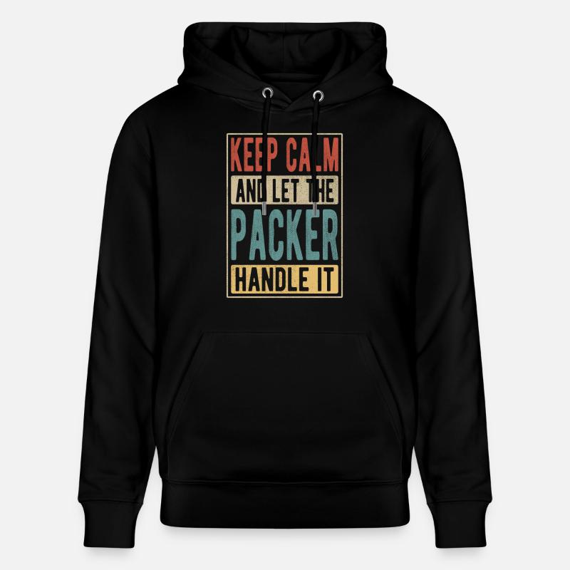 Packer Retro Cadeau - Sweat à capuche bio CRUISER Stanley/Stella Unisexe - noir