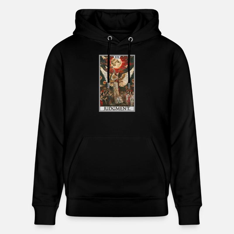 Tarotkarten Tarotkarte 20 Judgment Gericht - Stanley/Stella Unisex Bio-Hoodie CRUISER - Schwarz