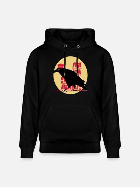 Dr. Crow - Stanley/Stella Unisex Bio-Hoodie CRUISER - Schwarz