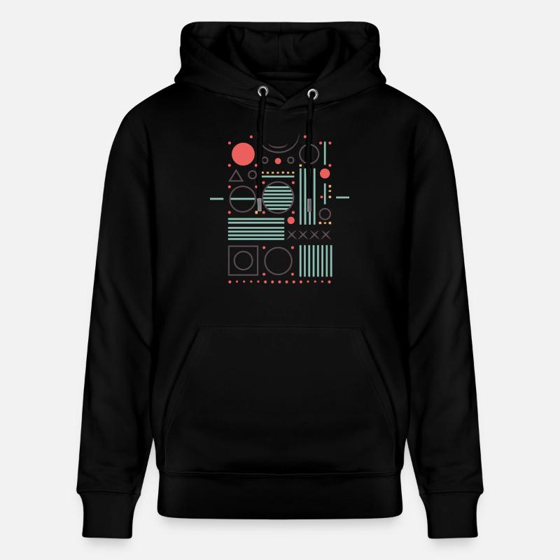 Conception élémentaire - Sweat à capuche bio CRUISER Stanley/Stella Unisexe - noir