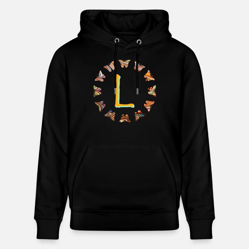 schmetterlinge e 56 l - Stanley/Stella Unisex Bio-Hoodie CRUISER - Schwarz