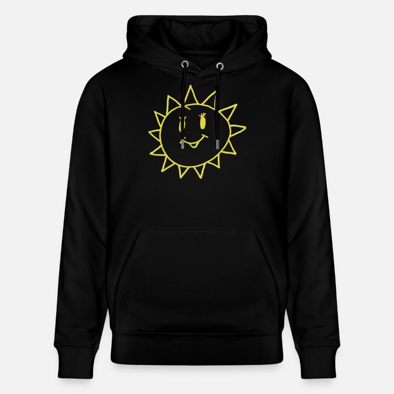 Soleil - Sweat à capuche bio CRUISER Stanley/Stella Unisexe - noir