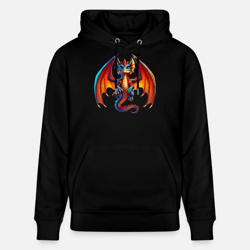Dragon - Sweat à capuche bio CRUISER Stanley/Stella Unisexe - noir