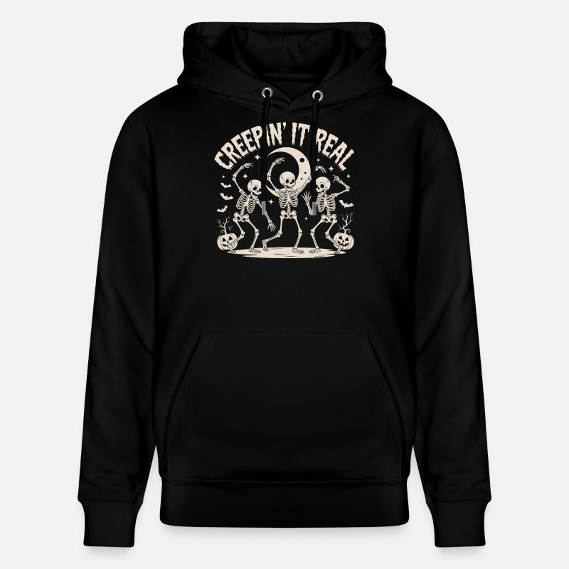 Creepin' It Real Skeleton Dance - Sweat à capuche bio CRUISER Stanley/Stella Unisexe - noir