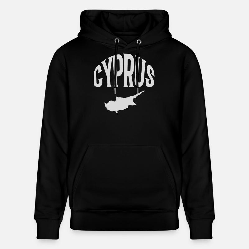 Chypre - Sweat à capuche bio CRUISER Stanley/Stella Unisexe - noir