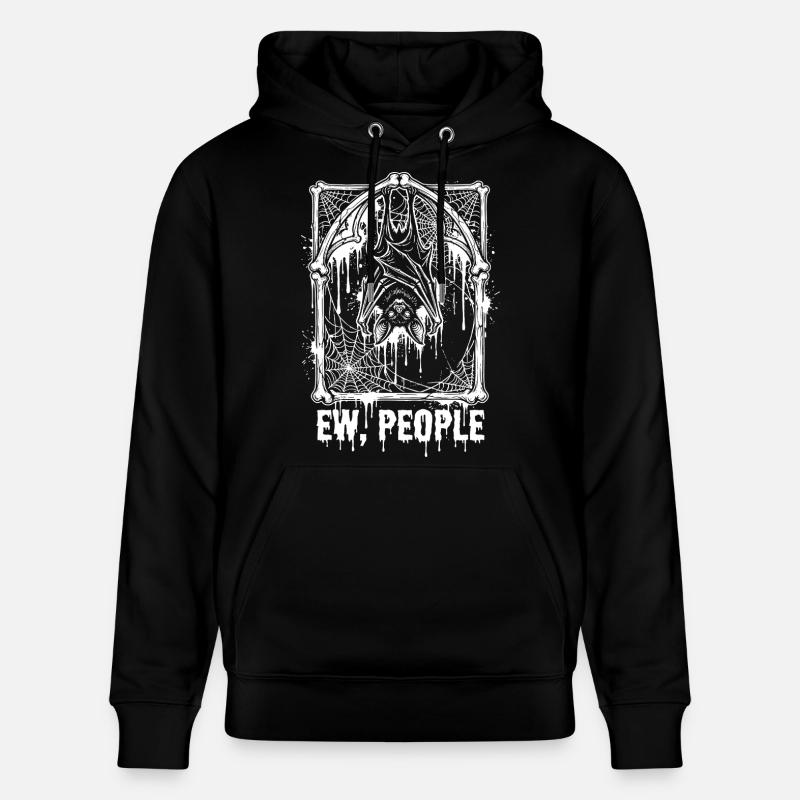 Ew, les gens Bat Gothic - Sweat à capuche bio CRUISER Stanley/Stella Unisexe - noir