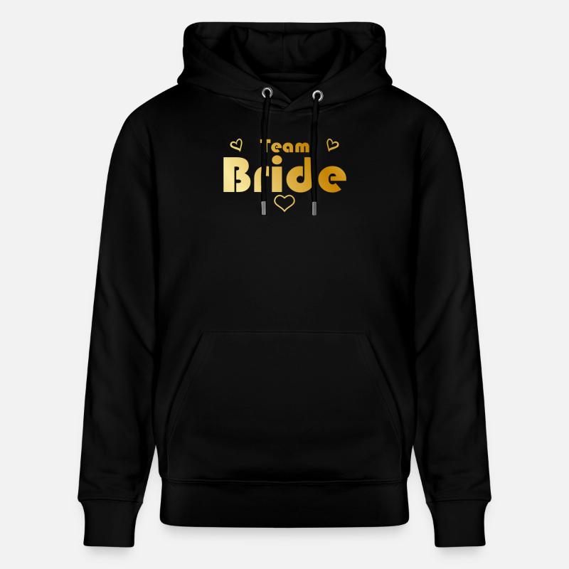 Équipe Bride Or - Sweat à capuche bio CRUISER Stanley/Stella Unisexe - noir