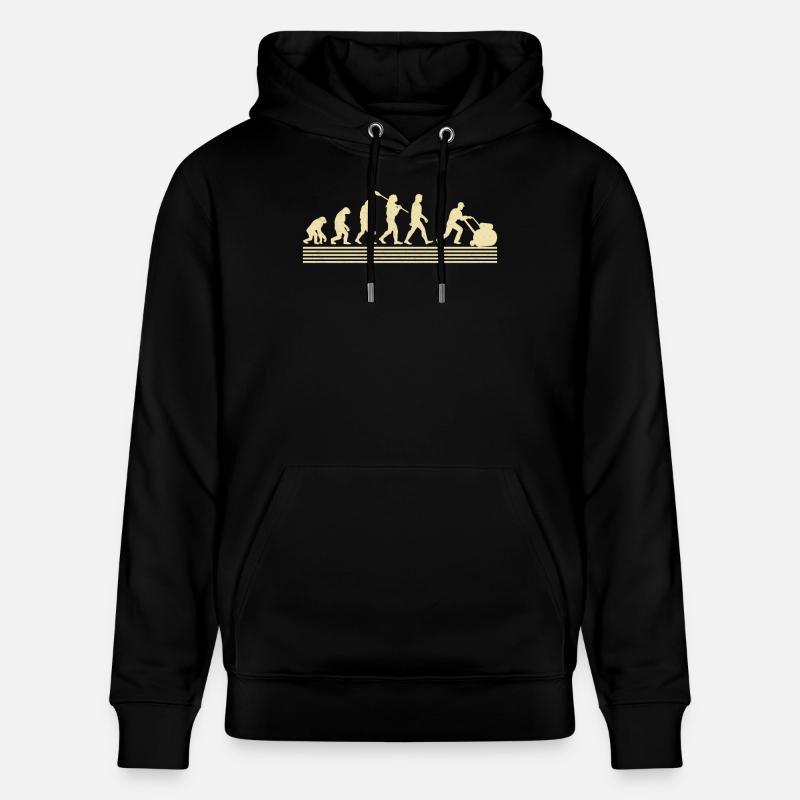 Landschaftsgestalter-evolution - Stanley/Stella Unisex Bio-Hoodie CRUISER  - Schwarz