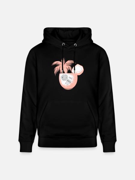 Vacation Holiday - Stanley/Stella CRUISER Unisex Organic Hoodie - black