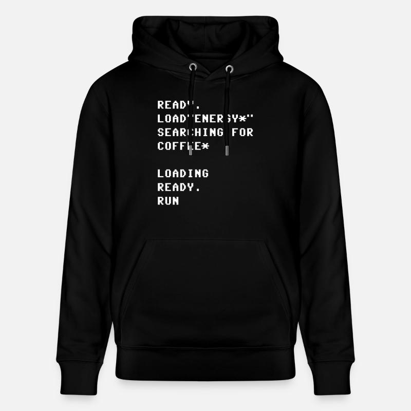 Ready Load Run - Stanley/Stella Unisex Bio-Hoodie CRUISER  - Schwarz