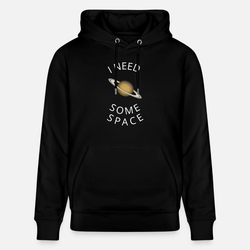 Saturne - Sweat à capuche bio CRUISER Stanley/Stella Unisexe - noir