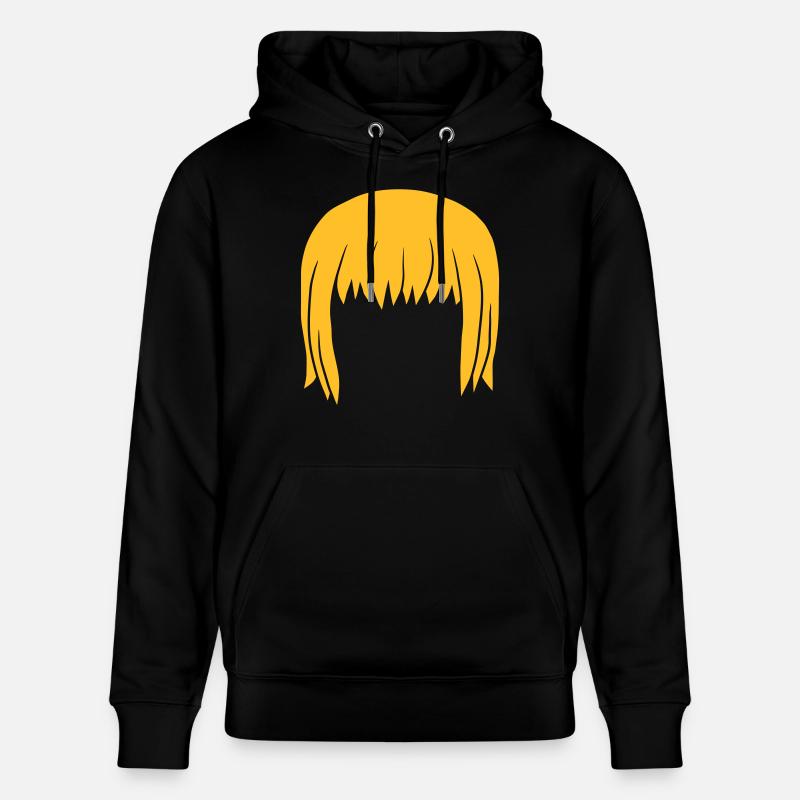 Tête Blonde Bob Coiffure Bob - Sweat à capuche bio CRUISER Stanley/Stella Unisexe - noir