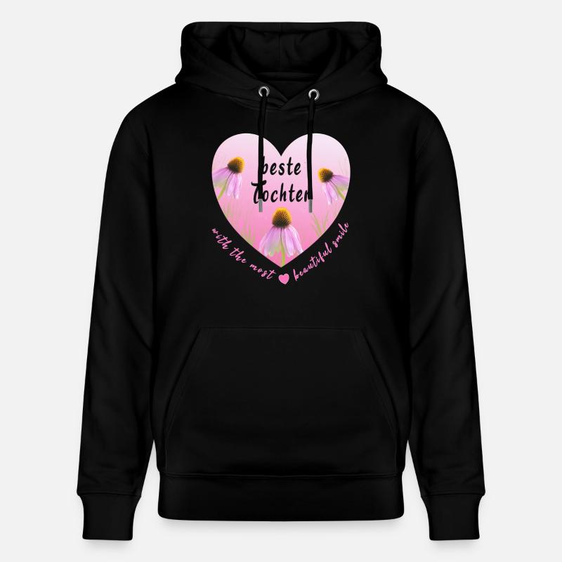 Meilleure fille - Sweat à capuche bio CRUISER Stanley/Stella Unisexe - noir