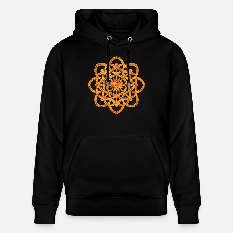 noeud celtique 19 e 212 - Sweat à capuche bio CRUISER Stanley/Stella Unisexe - noir