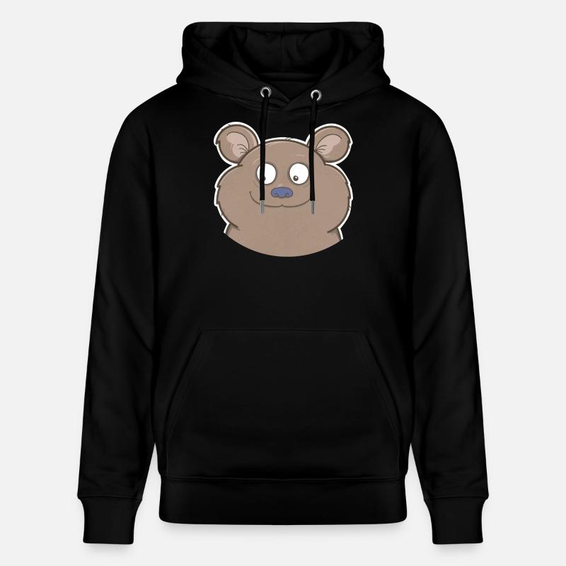 Ours - Sweat à capuche bio CRUISER Stanley/Stella Unisexe - noir