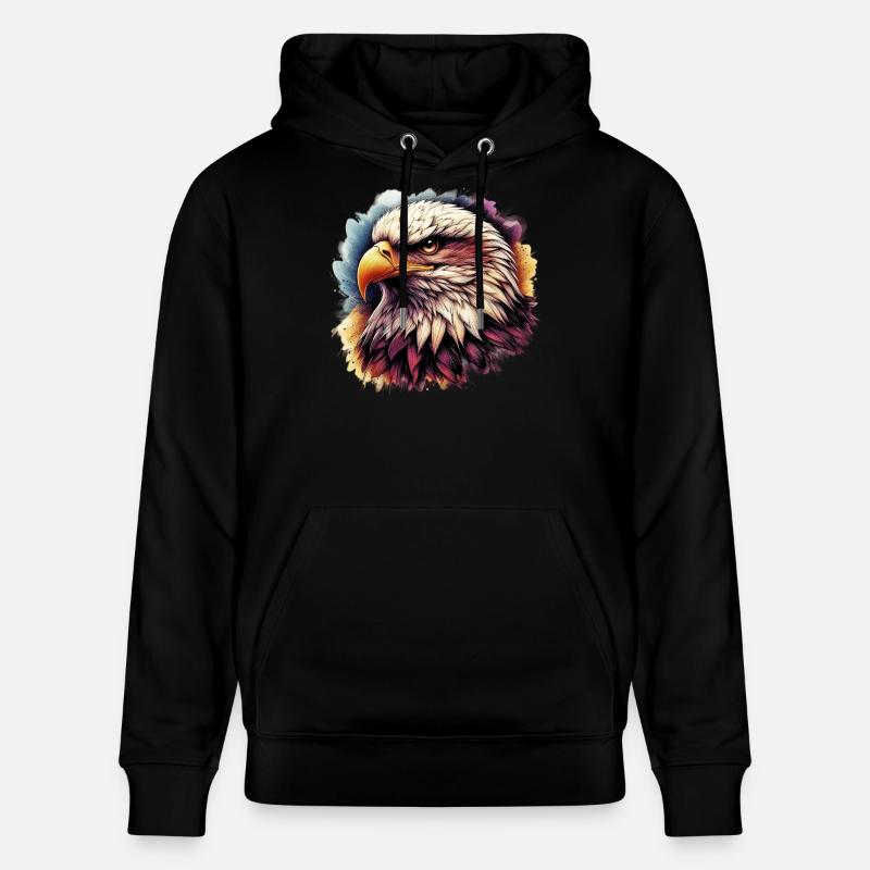 Aigle - Sweat à capuche bio CRUISER Stanley/Stella Unisexe - noir