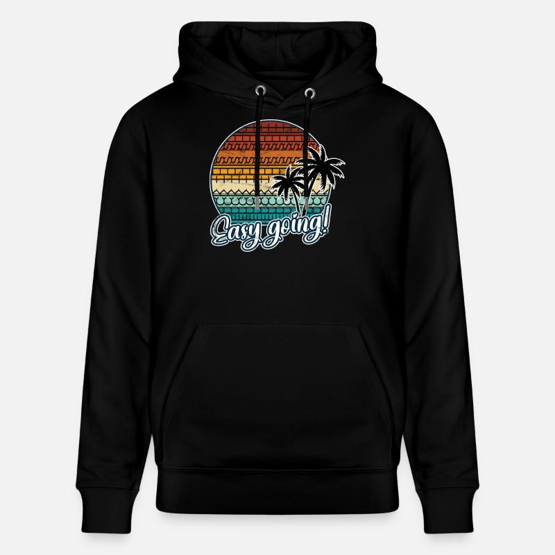 FUCK THIS SHIT versteckte Sarkasmus Botschaft - Stanley/Stella Unisex Bio-Hoodie CRUISER  - Schwarz