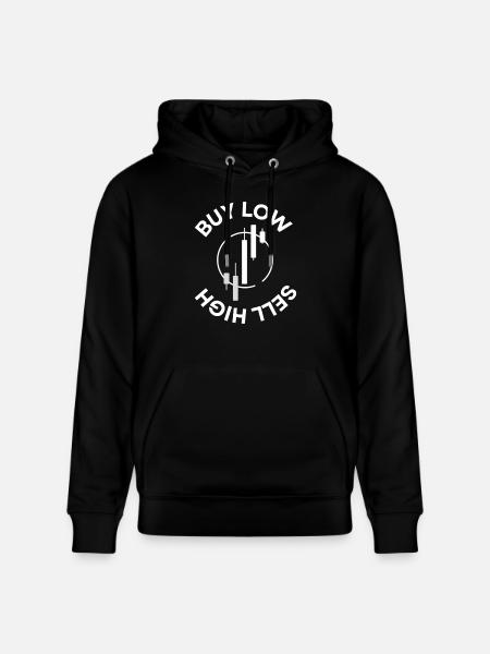 Køb lav Sælg højt Trading elsker - Stanley/Stella CRUISER økologisk unisex-hoodie - sort